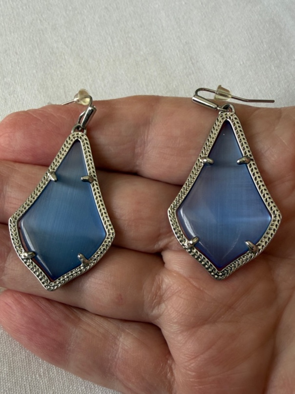 Kendra Scott Alex Blue Drop Earrings